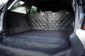 Bulldogology SUV Cargo Liner for Dogs 55"x82" Heavy Duty Pet Trunk Cargo Cover Area - Trunk Cover Car Protector for Dogs Waterproof Nonslip Mat - Dog Cargo Liner SUVs Vans Cars (Large, Black)