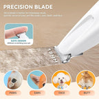 2026 New Pet Precision Trimmer, Dog Paw Trimmer with LED Light, Ultra Quiet | IP68 Waterproof, Dual-Speed Motor, Suit for Trimming Paw, Ear, Face, Butt, Eyebrows, USB Rechageble