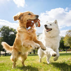 No Stuffing Rope 5-Pack Dog Toys, Chew Toys for Medium, Large Pets | Rope Design Perfect for Interactive Tug of War, Durable Plush Toy for Teething, Indoor Outdoor Play to Keep Puppy Busy