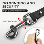 Wolfone Waterproof Dog Leash 50FT Long Line Recall Training Lead | 50FT Dog Leash Durable PVC coated long line with easy clean surface, nylon core for recall training and outdoor use