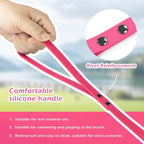 Wolfone Waterproof Dog Leash 50FT Long Line Recall Training Lead | 50FT Dog Leash Durable PVC coated long line with easy clean surface strong nylon core for recall training and outdoor use