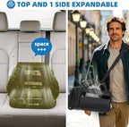 pidipiti 18x14x8 Soft-Sided pet Carrier,for 1 Extra-Small Dog/Medium cat | top and 1 side Expandable,TSA Approved,for Airlines only Have 8'' Height Space underseat,with zipper lock,good Visibility
