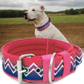 Dog Collar for Large Dogs,2 in Wide Heavy Duty,Pressure-Relief Padded, B-M | Professional Protection for Large and Giant Breeds,Handle for Control,Stainless Steel Buckle Ultra Safety,20-23 in