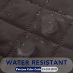 PureFit Reversible Quilted Sofa Cover Dog Couch Covers for Sofa, 66 in | Chocolate/Chocolate, Water Resistant, Washable, Non Slip and Elastic Straps, For Kids, Dogs, Pets