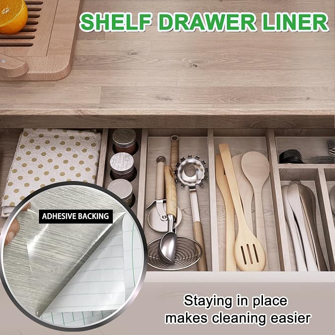 Shackcom Clear Contact Paper Roll Self-Adhesive Kitchen Backsplash Wall Protector 15.7in X 32.8ft - Used as Shelf Drawer Liner, Whiteboard, Wallpaper, Cat Dog Scratch Protector