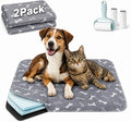 2 Pack Puppy Pads with Pheromones, Washable Puppy Pee Pads, Reusable Pads for Dogs & Cats, Leakproof & Odor Control, Non-Slip Training Pads for Home & Travel, 16"x24" (Lint Roller Included)