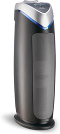 GermGuardian HEPA Air Purifier - Large Room Air Purifier for Bedroom, Office, Dorm, and Home - Filters Pet Dander, Dust, Pollen, Smoke, Scents - AC4825E - 22" Tower - Gray