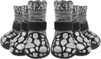 EXPAWLORER Anti Slip Dog Socks to Prevent Licking Paws,Winter Dog Boots & Paw Protectors,Dog Booties for Hardwood Floors with Grippers,Dog Shoes for Hot/Cold Pavement Small Medium Large Senior Dog