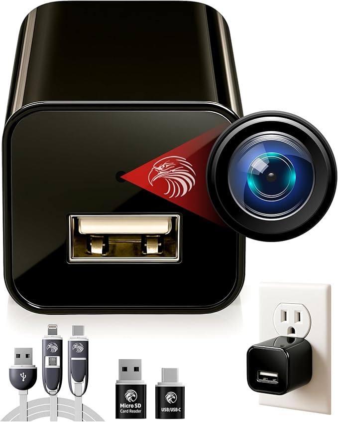 Plug-in Full HD Pet Camera - Easy No-WiFi Setup for Indoor Pet Monitoring