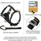 Kurgo Enhanced Strength Tru-Fit Smart Harness, Black, Medium