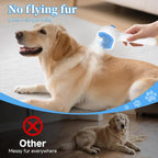 Pet Steam Brush for Dogs & Cats, 3-in-1 Shedding Grooming Tool | Self Cleaning Spray Comb with Mist, Dog Brush for Shedding, Cat Brush for Hair Removal, Long Haired Pets