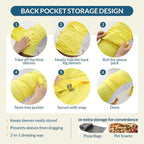 ROZKITCH 2-in-1 Dog Shirts for Cooling Sun Protection in Summer, UPF 50 UV Shirt with Adjustable Drawstring, Breathable Mesh Belly, Summer Dog Apparel for Small Yellow M