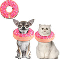 Supet Inflatable Dog Cone Collar for Small Dogs Puppies Cats, Soft Dog Cone Alternative After Surgery for Puppies Cats to Stop Licking
