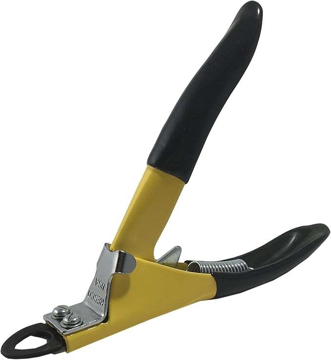 Original Deluxe Dog Nail Clippers - Professional USA-Made Guillotine Trimmer - Heavy Duty Steel - Large Kit