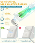 Cat Steam Brush for Cats & Dogs, Pet Steam Brush 3-in-1 with 2 Mist Modes, One-Touch Self Cleaning, Magnetic Safe Charging, Cat Hair Brush for Shedding, Dog Brush for Shedding, Yellow (Short Head)