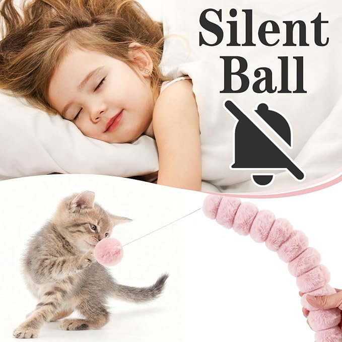 Cat Kicker Toy 3 PCS, Quiet Cat Catnip Toys for Indoor Cats | Interactive Cat Toy Pillows Long Cat nip Toys for Kitten 14.6in/37cm