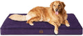 EHEYCIGA Orthopedic Dog Bed Extra Large with Removable Washable Cover,44x32 | Egg Crate Foam Support,Durable Oxford fabric,Non-Slip Bottom,Machine Washable,Soft Waterproof Plush Pet Bed Mat For Crate
