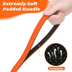 XiaZ Waterproof Long Dog Lead, 30FT Dog Leash Training Line Lead for Large Medium Small Dogs Outside Walking, Playing, Camping, or Yard (30Feet, Orange)