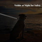 PetiFine 5FT Heavy Duty Dog Leash with Soft Padded Double Handle | Traffic Handle Extra Control,Auto Lock Hook,Reflective Nylon Walking Lead for Large,Medium,Small Breed Dogs