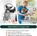Kuoser Dog Recovery Suit for Post-Surgery Care, Spay Neuter Bodysuit for Female & Male Dogs, Anti-Licking Surgical Onesie, Snug Fit for Abdominal Wound Protection & Skin Healing, BrownPony XS
