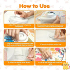 Pet's Var 3-in-1 Interactive Cat Toy for Indoor Cats, Motion Activated Automatic Cat Toy with Moving Feather, Fluttering Butterfly, Mouse Sound, Rechargeable with Bonus Teaser