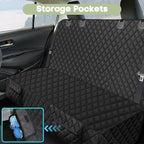 Dog Car Seat Cover for Trucks Ford F150/Chevrolet Silverado 1500 | Ram 1500/GMC Sierra 1500, Waterproof Nonslip Heavy Duty Back Seat Cover for Dogs