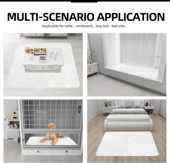 Easy-Going Sectional Couch Covers for Dogs L Shape Sofa Cover Reversible Sofa Slipcover Chaise Lounge Cover Furniture Protector Cover for Pets Dog Cat (42 x 52 inches, White/White) | Soft Sofa Slipcover For Dogs, Fits Left/Right Chaise Lounge Protector...