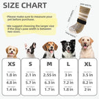 PUPTECK Non Slip Dog Socks to Prevent Licking for Hardwood Floors, Shoes for Hot Pavement Summer Small Medium Large Size Dogs Traction Control Booties Paw Protectors Boots Cold Winter