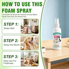 2Pcs Premium Dental Spray, Probiotic Oral Spray, Suitable for Dogs and Cats, Freshens Breath, Helps Keep Teeth Clean and Gums Healthy, Maintains Oral Hygiene - No Brushing Required (100ml)