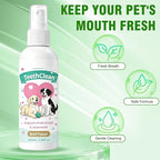 2Pcs Premium Dental Spray, Probiotic Oral Spray, Suitable for Dogs and Cats, Freshens Breath, Helps Keep Teeth Clean and Gums Healthy, Maintains Oral Hygiene - No Brushing Required (100ml)