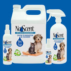 No Scent Pet Fur Odor Spray & Rinseless Cleaner for Dog, Cat, Hamster, Small Animal & Furry Pets (2 Fl Oz / 59 mL)