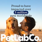 PetLab Co. Dental Finger Wipes for Dogs, Teeth Cleaning, 30 Wipes | Wipe-on cleaning to support surface dirt removal and fresh breath for dogs who won't tolerate brushing