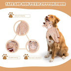 BUYPOW Koala No Stuffing Dog Toys for Large Dogs, Squeaky Crinkle Interactive Dog Animals Toys, Plush Teething Toys to Keep Them Busy, Cute Funny Dogs Gifts for Small Medium Large Breed