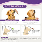 Dog Cone Collar After Surgery for Large Dogs, Adjustable Soft Cone for Dogs to Stop Licking, Professional Elizabethan Collar for Pet, Recovery Cones for Wound Healing & Hot Spots