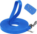 Wolfone Waterproof Dog Leash 40FT Long Line Recall Training Lead | Outdoor Dog Leash Waterproof PVC coated training rope with easy clean design great for recall swimming and adventures