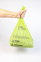 PetFusion Replacement Waste Bags, Litter and Outdoor Disposal, Leakproof | Holds over ten pounds without tearing, fits indoor and yard use, works well for cats and dogs alike every day, vet approved