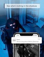 GNCC Indoor Security Camera, 2 Packs 1080P Cameras for Home Security Wi-Fi Camera, Motion/Sound Detection, Night Vision, 2-Way Audio, Real-Time Alert, Cloud & SD Card Storage, 2.4G WiFi Only | Cameras for Home Security Wi-Fi Cameras, Motion/Sound Detec...