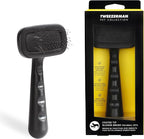 Tweezerman Slicker Brush for Pets-Grooming Brush with Coated Bristles