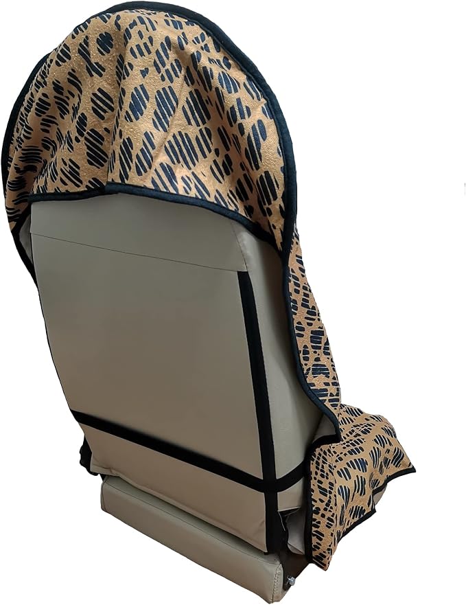 Car Seat Cover Protector Front Seats,for Gym Workout,Running,Swimming,Beach and Hiking,Waterproof Sweat Towel Bucket Seat Covers for Cars SUV Trucks (Leopard, 1Pcs)