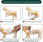 Kuoser Recovery Suit for Dogs Cats, Soft Dog Surgery Suit Female Male Spay | Professional Dog Onesie for Surgery, Substitute E-Collar & Cone, Prevent Licking Dog surgical suit Pet Neuter Suit