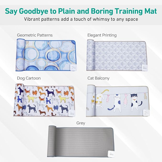 DOGNESS Rechargeable Scat Mats for Dogs, Cat Shock Mat - 59"x14.4" | Keep Dogs Off Couch and Furniture, Cats Off Kitchen Countertops, Safe Indoor Pet Deterrent for Restricted Areas