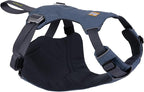 Ruffwear, Load Up Dog Car Harness, Padded Adjustable Travel Restraint with Universal Seat Belt Attachment and Strength-Rated Metal Hardware, for Road Trips in Cars & SUVs, Slate Blue, Large/X-Large
