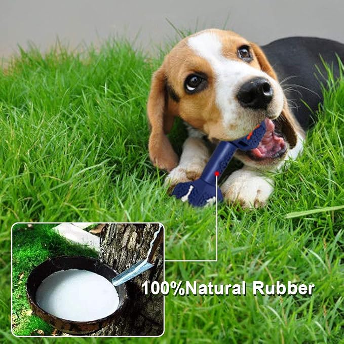 Dog Chew Toys for Aggressive Chewers,Food Grade Non-Toxic Dental Pet Toy,Tough Durable Indestructible Dog Toys for Small Dogs.Blue（8IB-15IB）
