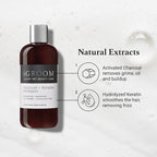 iGroom Charcoal Keratin Dog Shampoo, Luxury Pet Beauty Care, Protect Coat and Skin, Detoxifies with Charcoal, Made in USA, Gallon