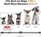 Ultra Compact Dog Shock Collar, Lightest Dog Training Collar with Remote for Small Dogs 5-30lbs & Medium Dogs/Puppies, Waterproof, Rechargeable, 1300ft Range (White Black Dot&Small)