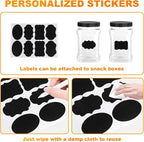 Dog Treat Jar for Countertop, 9.8 * 5.1 * 6'' 2 Layer Dog Treat Container with Drawer 2Jars and Sticker Wooden Pet Food Organizer Storage Basket For Pets Great Gift for Pets' Owners (White)