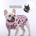Kuoser Dog Recovery Suit After Surgery, Spay Neuter Surgical Suit for Dogs | Post Surgery Anti-Licking Dog Onesie Protects Wounds and Incisions, E-Collar & Cone Alternative Bodysuit for Female Male Dogs