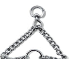 Herm Sprenger Prong Dog Training Collar - 16" Long with 2.25mm Gauge (for Dogs up to 40lbs) - Fits 13" Neck, Extendable to 19" Neck with Additional Prong Links - Chrome Plated Steel, Made in Germany
