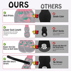 SCENEREAL Anti Slip Dog Socks to Prevent Licking Paws for Hardwood Floors | Double Sides Dog Shoes Boots & Paw Protectors for Hot/Cold Pavement, Dog Grippy Booties for Small Medium Large Senior Dogs