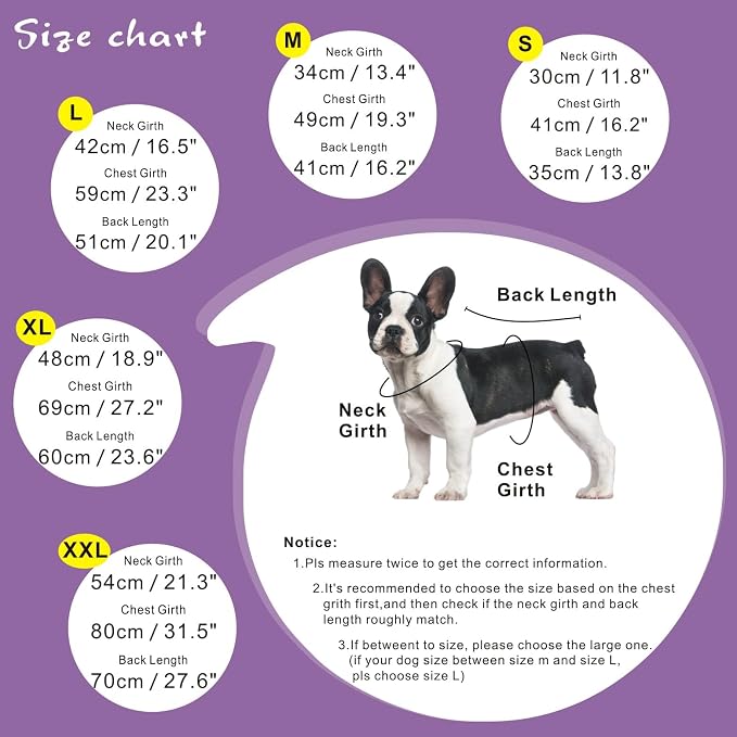 Dog Raincoat Waterproof Raincoats for Dog Reflective Dogs Rain Jackets with Hood Hoodie Pet Rain Poncho Coat for Small Medium Large Dogs Puppies S-XXL (Purple, S)